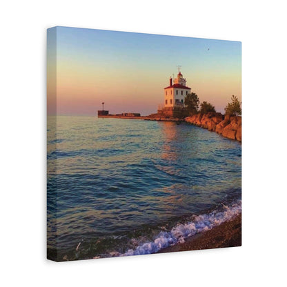 Colorful Canvas Print • "Lighthouse Glow" • Vertical or Horizontal orientations • Sizes from 8"x10" to 30"x40"