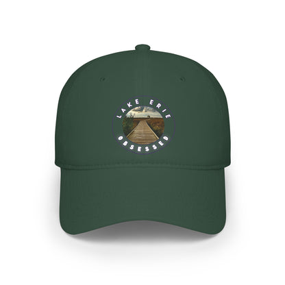 Casual Photo Baseball Cap • "Boardwalk to Erie" • 7 fabric colors