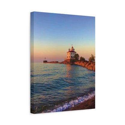Colorful Canvas Print • "Lighthouse Glow" • Vertical or Horizontal orientations • Sizes from 8"x10" to 30"x40"