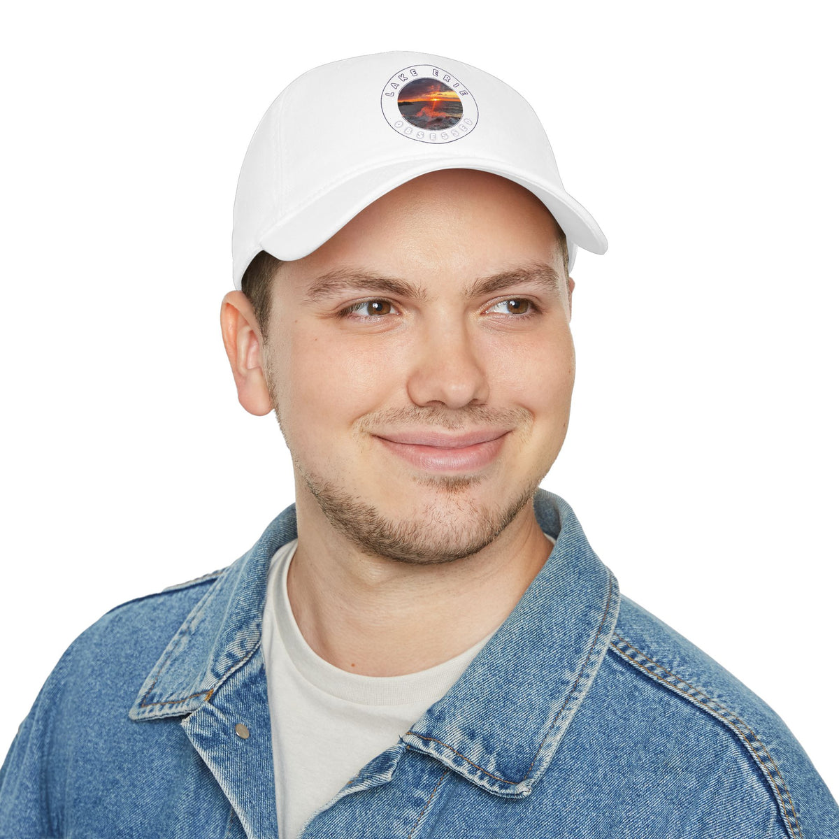 Casual Photo Baseball Cap • "Fiery Splash at Avon Lake" • 7 fabric colors