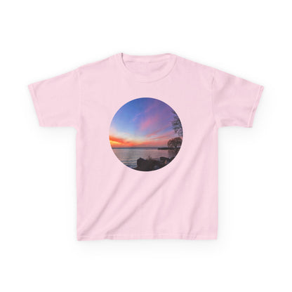 Sunset Orange • Kids Heavy Cotton™ Tee • 15 colors