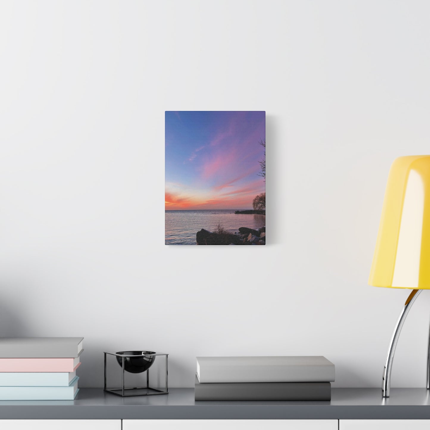 Colorful Canvas Print • "Willow at Edgewater" • Vertical or Horizontal orientations • Sizes from 8"x10" to 30"x40"