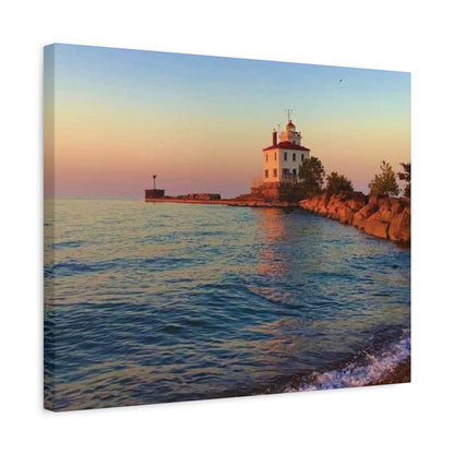 Colorful Canvas Print • "Lighthouse Glow" • Vertical or Horizontal orientations • Sizes from 8"x10" to 30"x40"