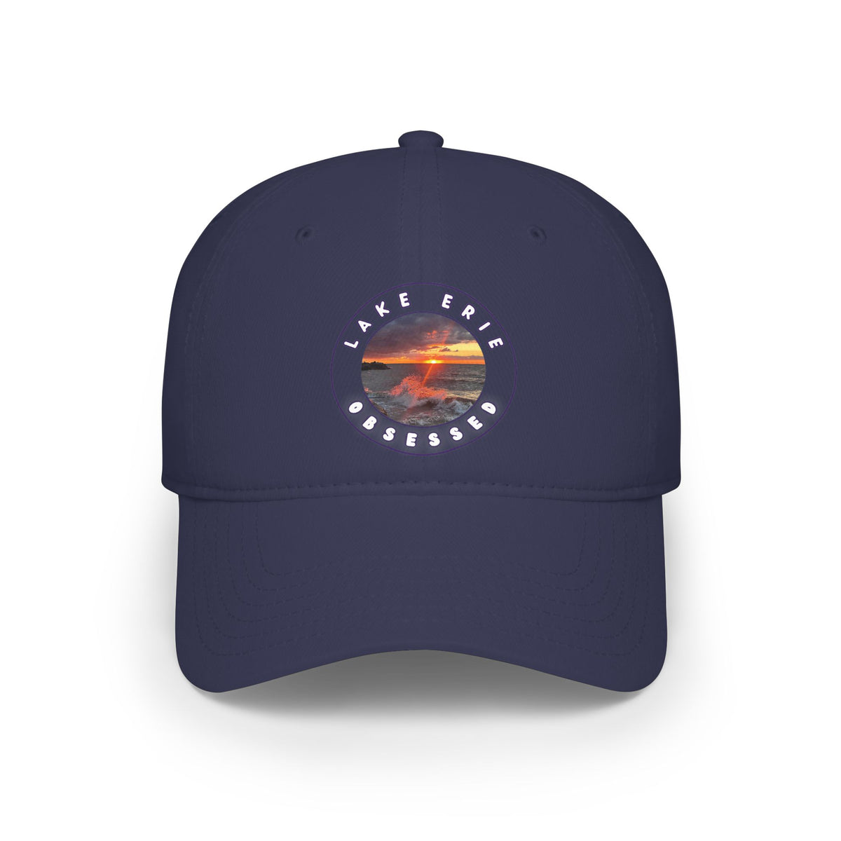 Casual Photo Baseball Cap • "Fiery Splash at Avon Lake" • 7 fabric colors