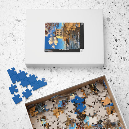 Dazzling Jigsaw Puzzle • "Fairport Harbor West Breakwater Light" • 110, 252, 520, & 1014-Piece Puzzles for Lighthouse Lovers
