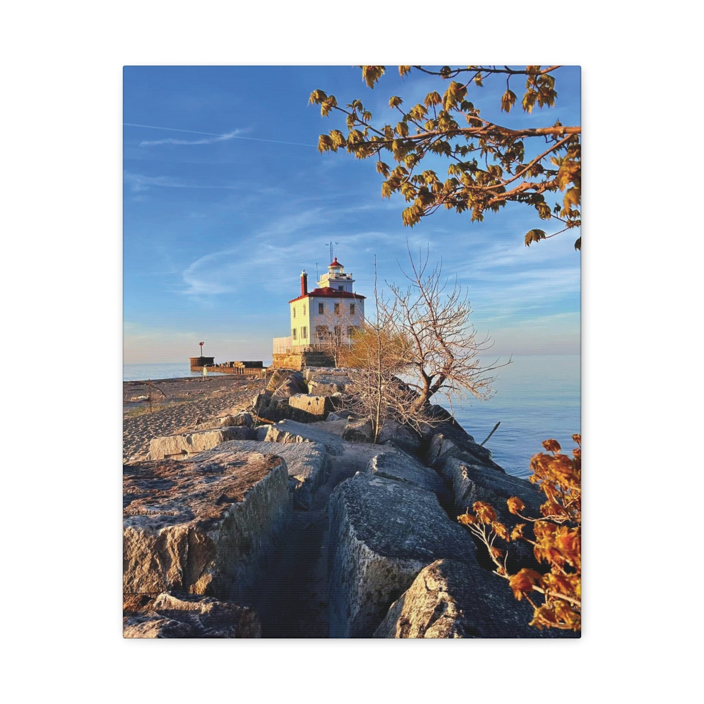 Colorful Canvas Print • "Autumn Light" • Vertical or Horizontal orientations • Sizes from 8"x10" to 30"x40"