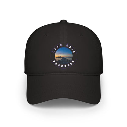 Casual Photo Baseball Cap • "Breakwater Birds" • 7 fabric colors