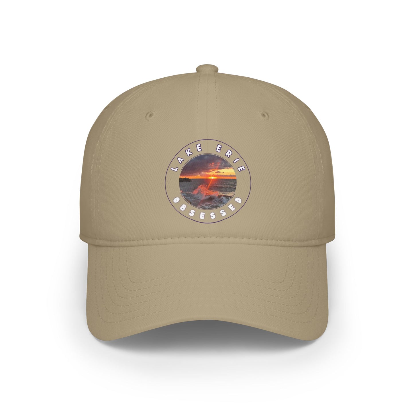Casual Photo Baseball Cap • "Fiery Splash at Avon Lake" • 7 fabric colors