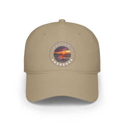 Casual Photo Baseball Cap • "Fiery Splash at Avon Lake" • 7 fabric colors