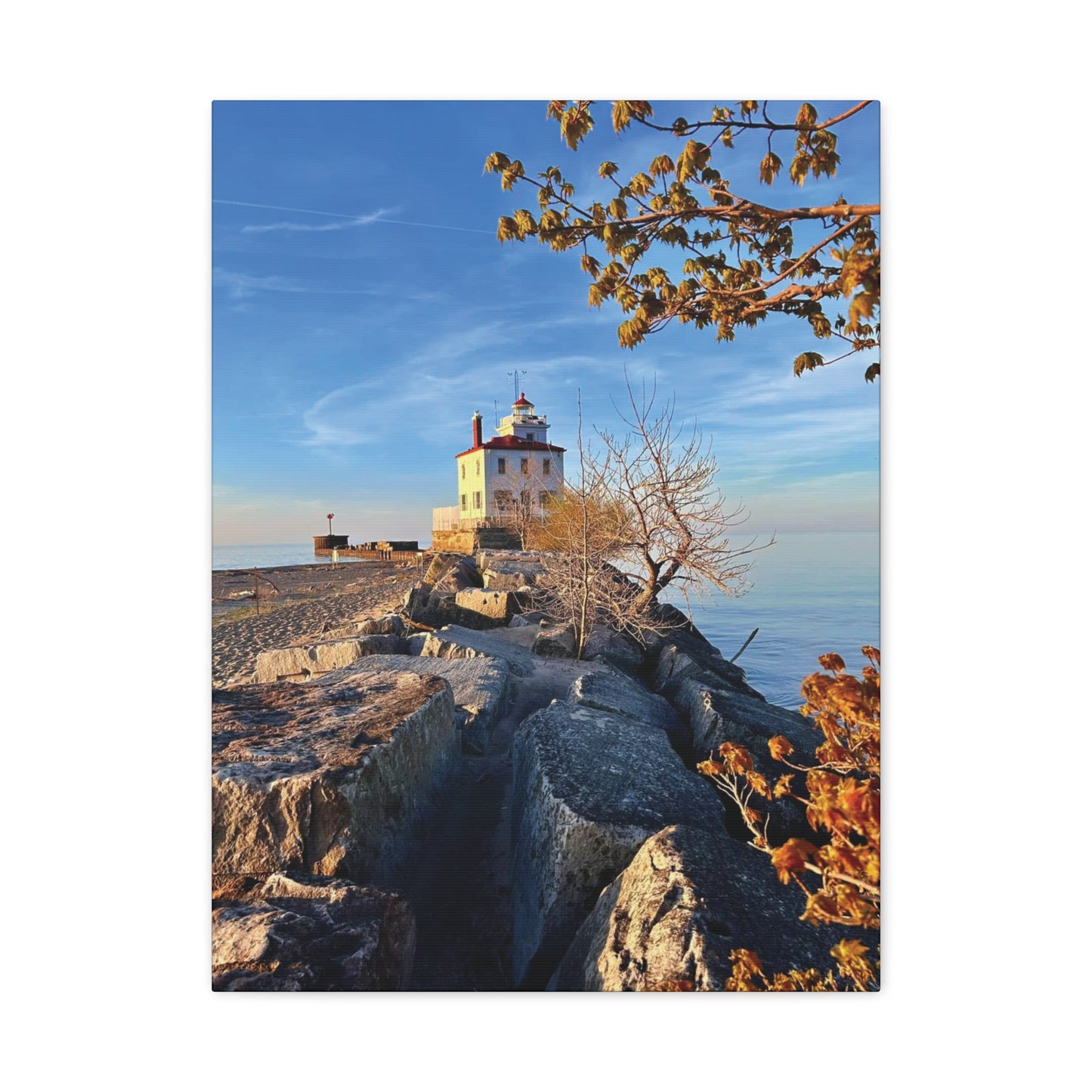 Colorful Canvas Print • "Autumn Light" • Vertical or Horizontal orientations • Sizes from 8"x10" to 30"x40"