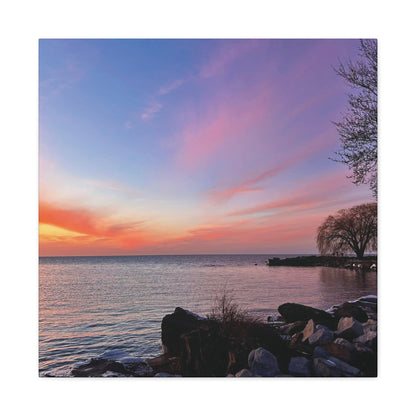 Colorful Canvas Print • "Willow at Edgewater" • Vertical or Horizontal orientations • Sizes from 8"x10" to 30"x40"