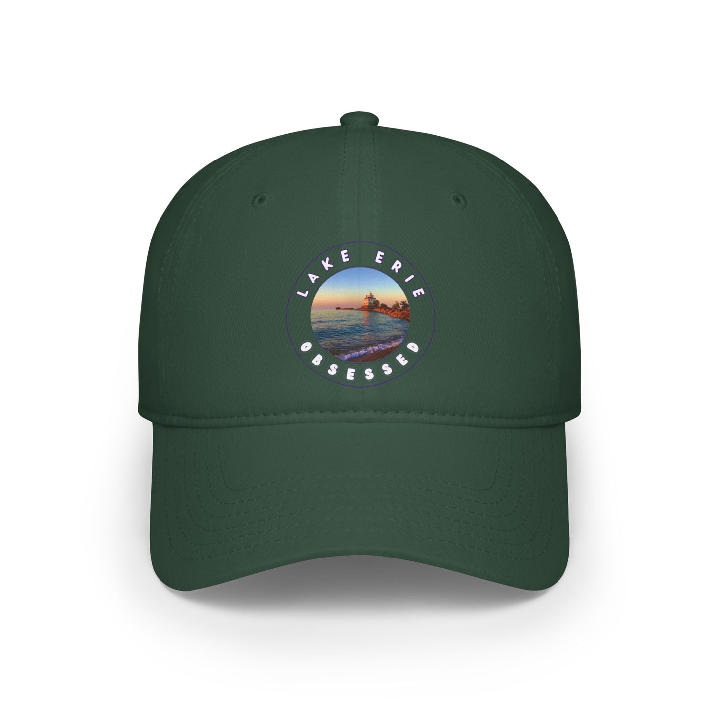 Casual Photo Baseball Cap • "Lighthouse Glow" • 7 fabric colors